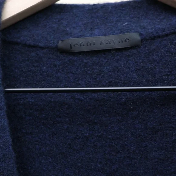 Jenni Kayne Midnight Blue Sweater Coat XS - Picture 4 of 4
